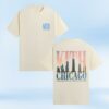 kenny Kith Merch Store Kith Chicago Skyline Vintage Teeaa