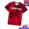 kenny Hot Topic Shop Merch Linkin Park Red Black Cloud Wash T Shirtv