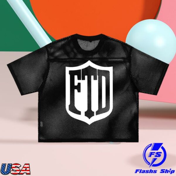From The Dirt Merch Store Property Of Ftd See Through Boxy Net Jersey