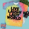 kenny The Lady Gang Shop Merch Live Laugh Ladyworld Tie Dye Teev