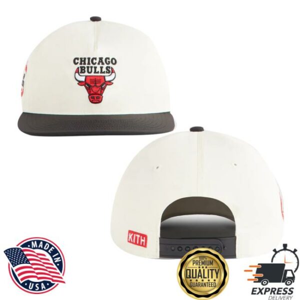 Kith Merch Store Kith And 47 For The Chicago Bulls Nylon Sl Hitch Snapback