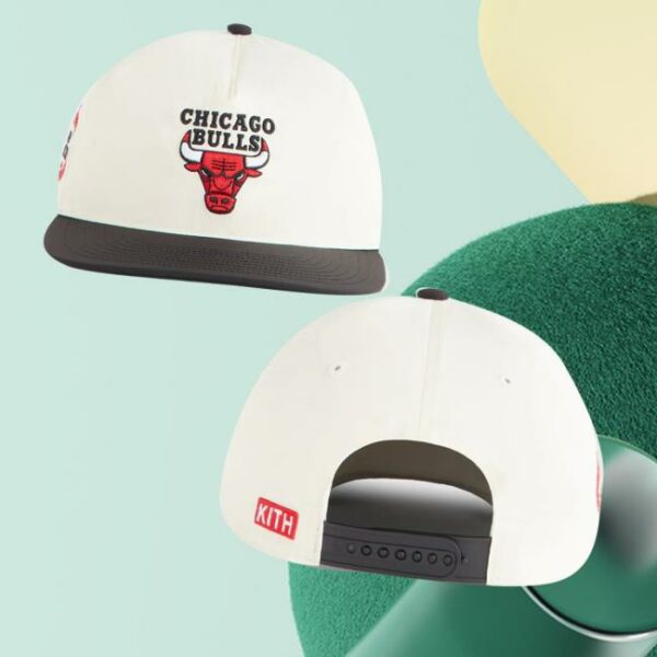 Kith Merch Store Kith And 47 For The Chicago Bulls Nylon Sl Hitch Snapback
