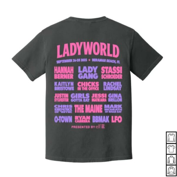 The Lady Gang Merch Store I Survived Ladyworld Tee