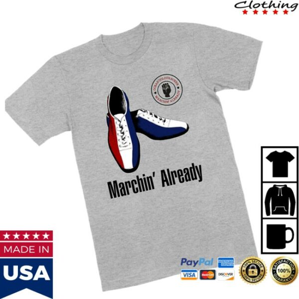 Mfl Store Merch Marchin’ Grey T-Shirt