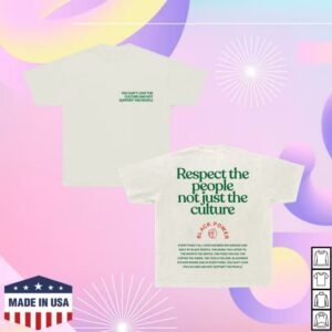 Future Is Color Merch Respect The People Tee