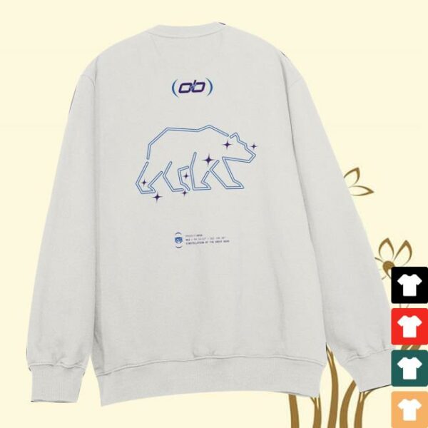 Ollie Bearman Merch Store Project Ursa Sweatshirt Astral White
