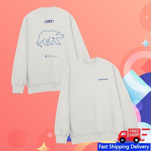 Ollie Bearman Merch Store Project Ursa Sweatshirt Astral White