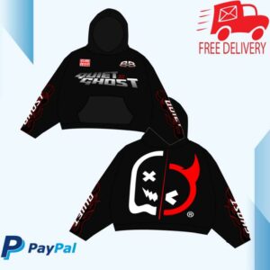 Quiet Racing Merch Store Split Logo Hoodie