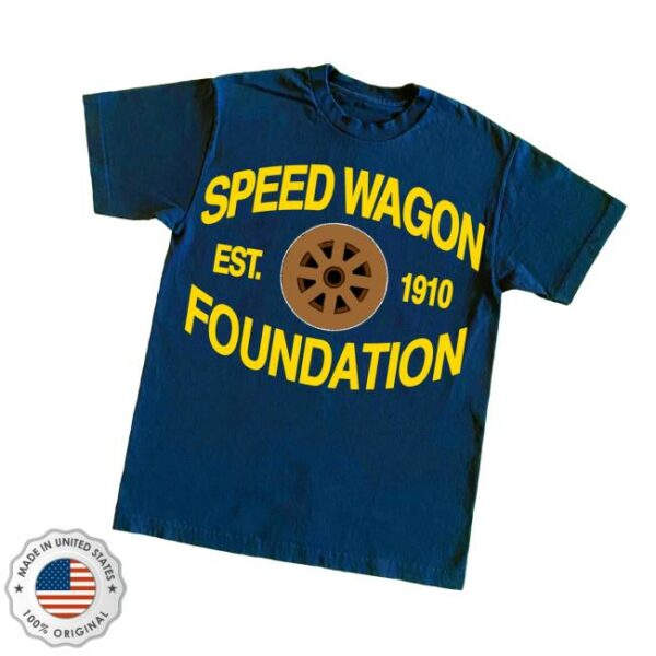 Hoshi Clothing Merch Store Speedwagon 6Oz Print T-Shirt