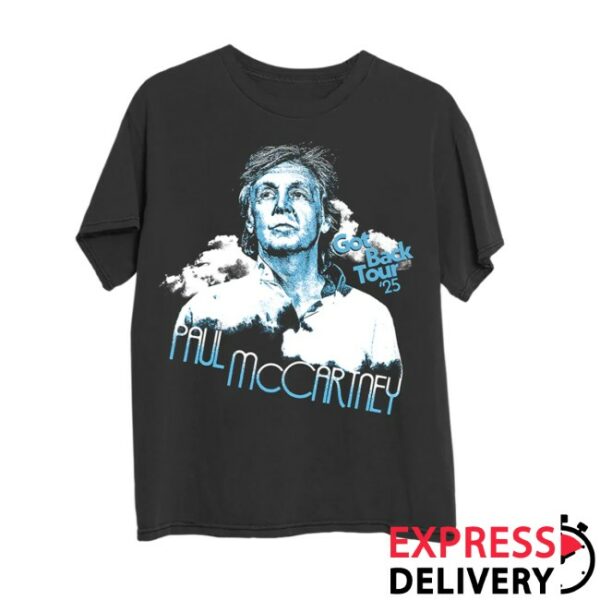 Paul Mccartney Store Merch Got Back 2025 Tour T-Shirt