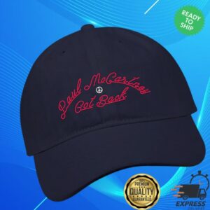 Paul Mccartney Store Merch Got Back 2025 Tour Cap