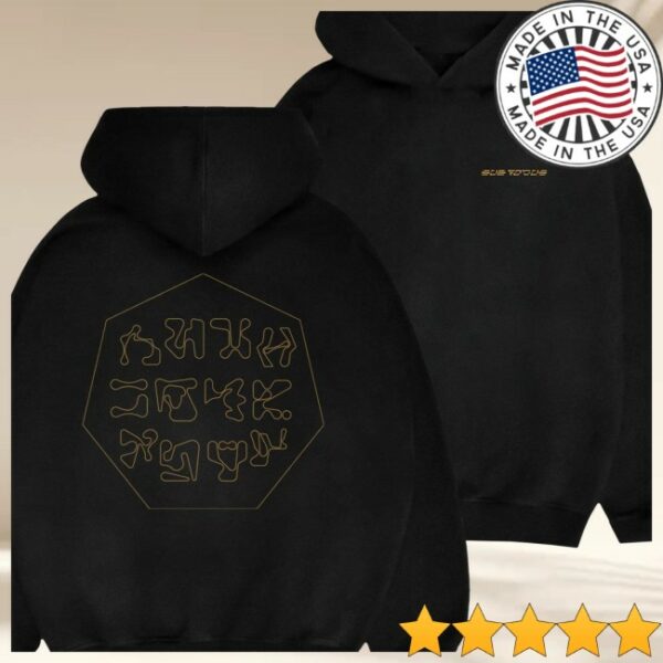 Subfocus Store Merch Black Contact Hoodie