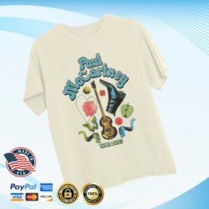 Paul Mccartney Store Merch Got Back Icon T-Shirt