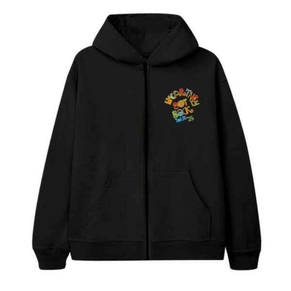 Paul Mccartney Store Merch Got Back 2025 Peace Zip Hoodie