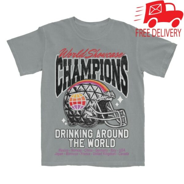 The Lost Bros Store Merch World Showcase Champions Tee