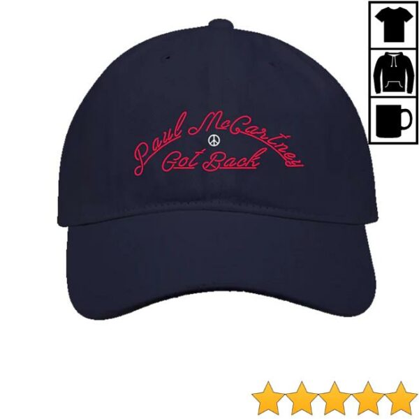 Paul Mccartney Merch Store Got Back 2025 Tour Cap