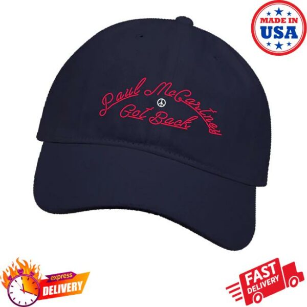 Paul Mccartney Merch Store Got Back 2025 Tour Cap