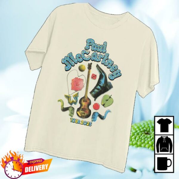 Paul Mccartney Merch Store Got Back Icon T-Shirt