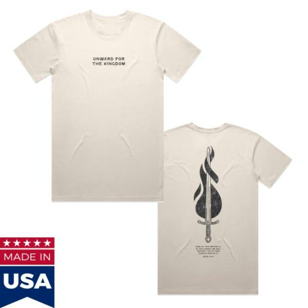 Tpusa Merch Store Onward For The Kingdom Tee