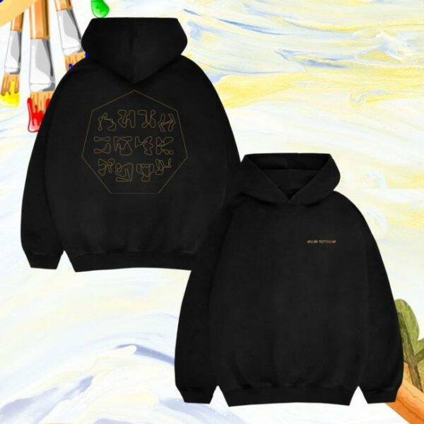 Sub Focus Merch Store Black Contact Hoodie