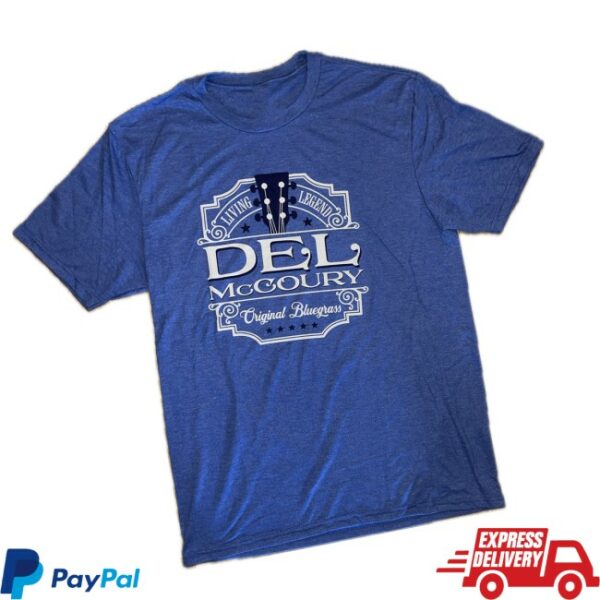 Del Mccoury Band Store Merch Del Mccoury Living Legend Shirt
