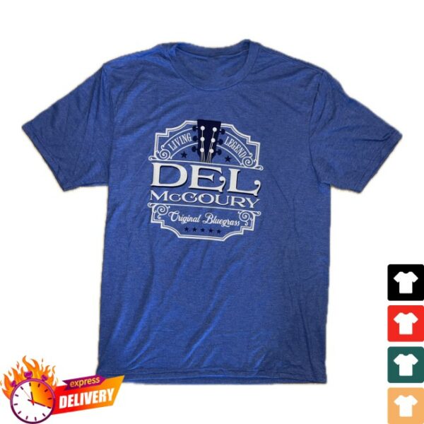 Del Mccoury Band Store Merch Del Mccoury Living Legend Shirt