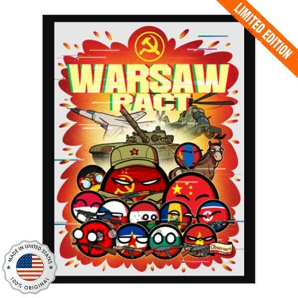 Callmeezekiel Store Merch Warsaw Pact Premium Oversized Hoodie