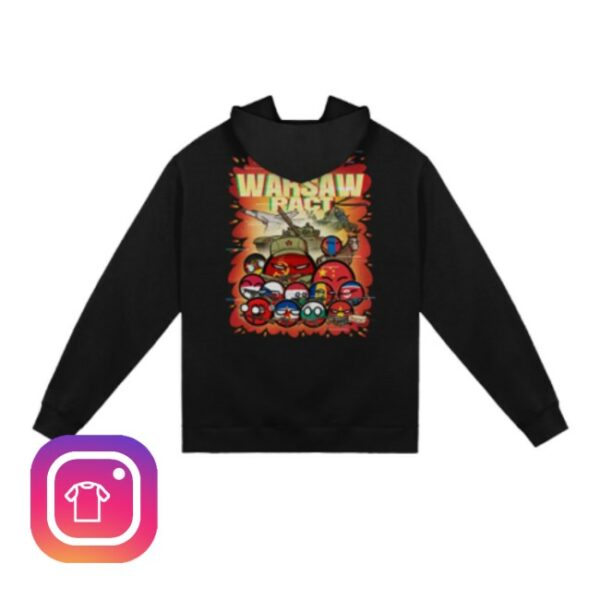 Callmeezekiel Store Merch Warsaw Pact Premium Oversized Hoodie