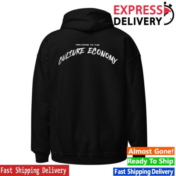 Blackweek Store Merch Welcome To The Culture Economy Black Hoodie