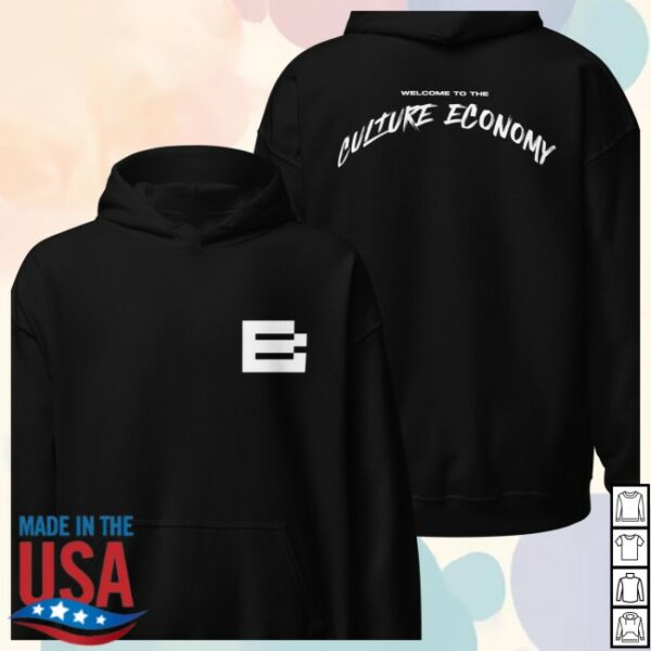 Blackweek Store Merch Welcome To The Culture Economy Black Hoodie