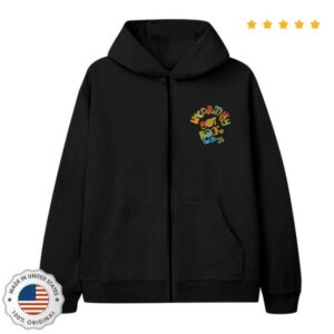 Paul Mccartney Merch Got Back 2025 Peace Zip Hoodie