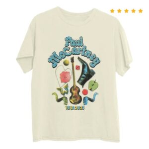 Paul Mccartney Merch Got Back Icon T-Shirt