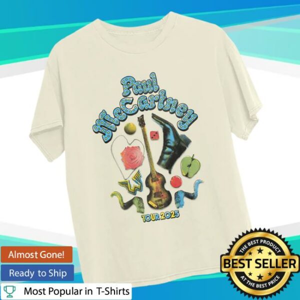 Paul Mccartney Merch Got Back Icon T-Shirt
