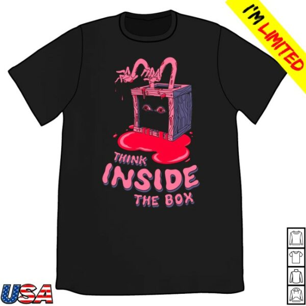 Topatoco Store Merch Think Inside The Box Shirt