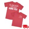 kenny Fashionable Death Shop Merch No Warning Gore Tex Shirtx