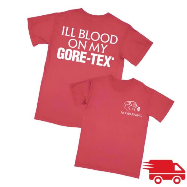 Fashionable Death Shop Merch No Warning Gore Tex Shirt