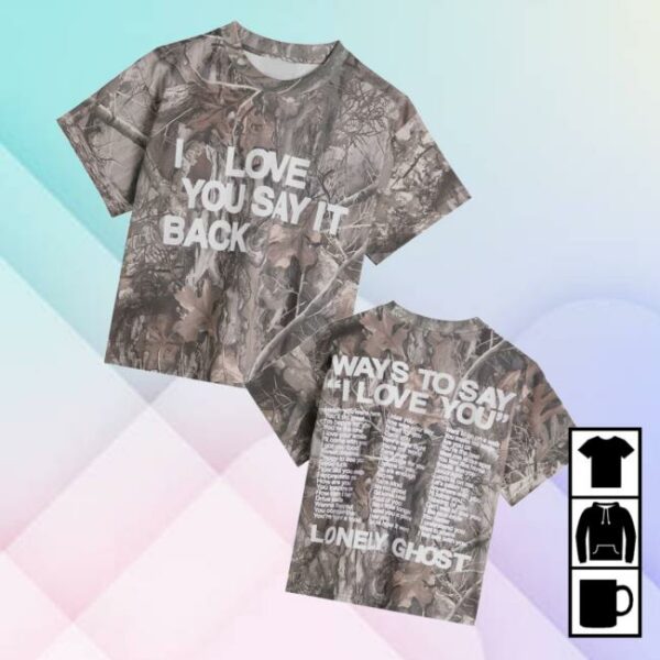 Lonely Ghost Merch Store Ways To Say Ily Boyfriend Tee