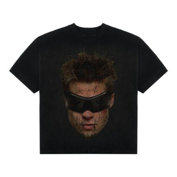 Godmadeclo Store Merch Basement Brawler Black T-Shirt
