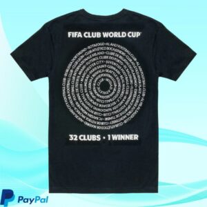 Fifa Store Merch Fifa Club World Cup 2025™ Black T-Shirt Fifa Store Merch Fifa Club World Cup 2025™ Black T-Shirt