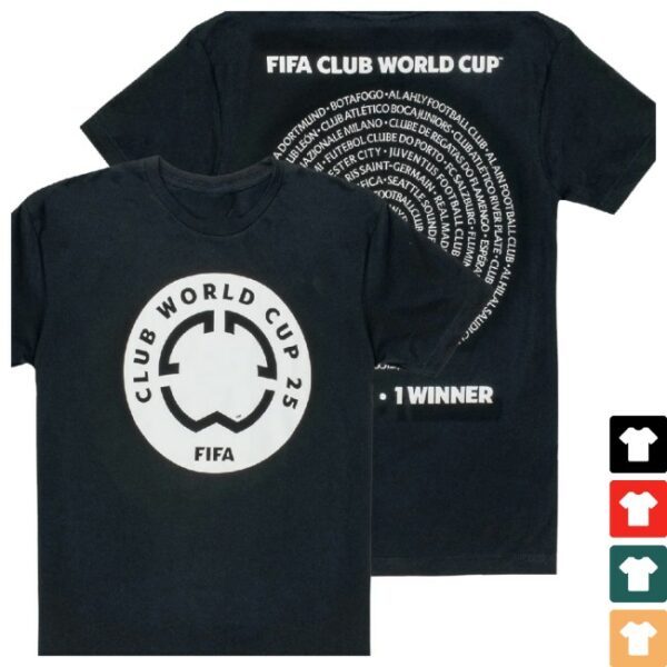 Fifa Store Merch Fifa Club World Cup 2025™ Black T-Shirt