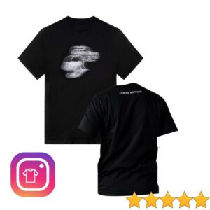 James Boogie Merch Store Mx’025 Graphic Motion Black T-Shirt