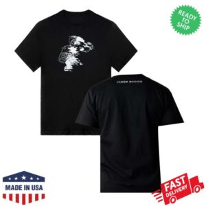 James Boogie Merch Store Mx’025 Graphic Embelish Black T-Shirt