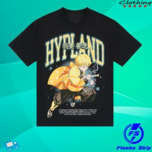 Hypland Merch Store Demon Slayer Thunder Clap Shirt