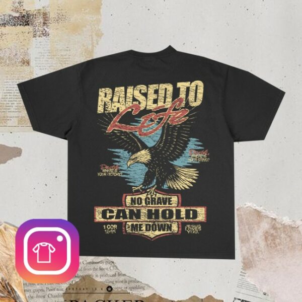 Jesuslovesyou Store Merch Raised To Life Tee