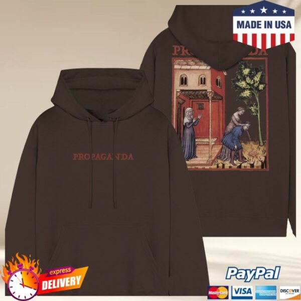 Propaganda Clothing Store Merch Puke Hoodie