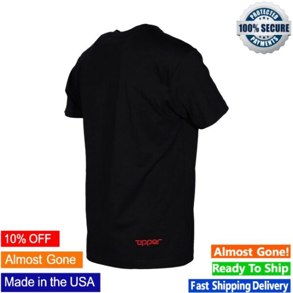 Tippermusic Store Merch Stackers Black Tee