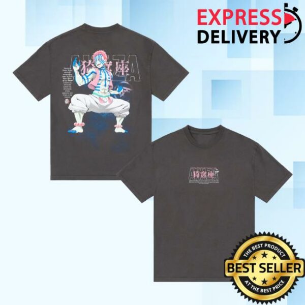 Hypland Store Merch Demon Slayer Akaza Stance Shirt