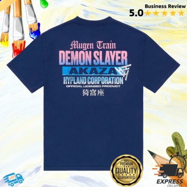 Hypland Merch Store Demon Slayer Akaza Thorns Shirt