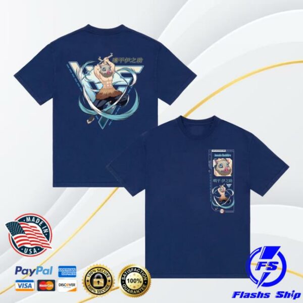 Hypland Merch Store Demon Slayer Inosuke Slice Shirt