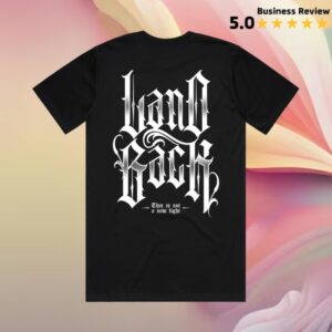 Poetik 685 Store Merch Landback Black Tee